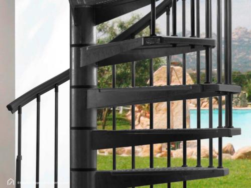 Außentreppe Civik Zink Sky 04