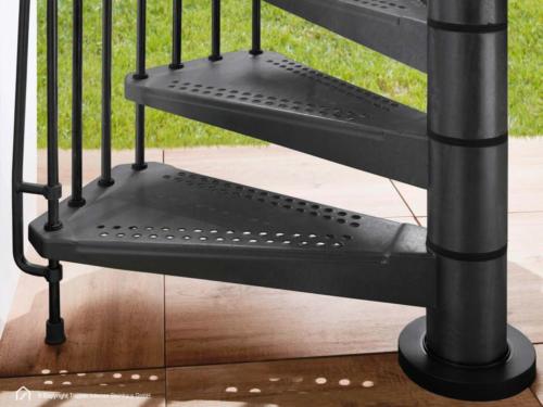 Außentreppe Civik Zink Sky 05