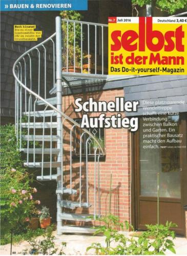 Außentreppe K2 in "selbst ist der Mann" 2016 01