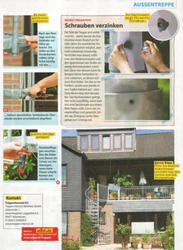 Außentreppe K2 in "selbst ist der Mann" 2016 05