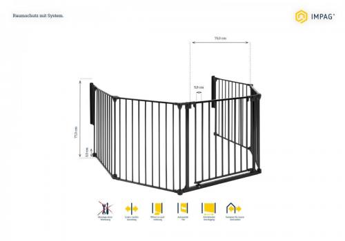Impag Kaminschutzgitter-XXL 06