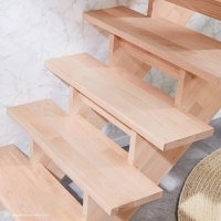 Vorschau: Holztreppe Intercon® Nizza | ¼ gewendelter Verlauf