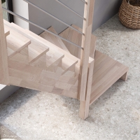 Vorschau: Holztreppe Intercon® Nizza | ¼ gewendelter Verlauf