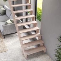 Vorschau: Holztreppe Intercon® Nizza | gerader Verlauf