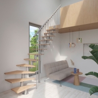 Vorschau: Raumspartreppe Intercon® Torino