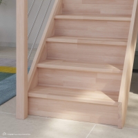 Vorschau: Massivholztreppe Intercon® Savoy | gerader Verlauf