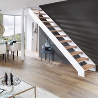 Vorschau: Lasergeschnittene Wangentreppe Intercon® Toronto | gerader Verlauf