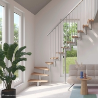 Vorschau: Raumspartreppe Intercon® Torino