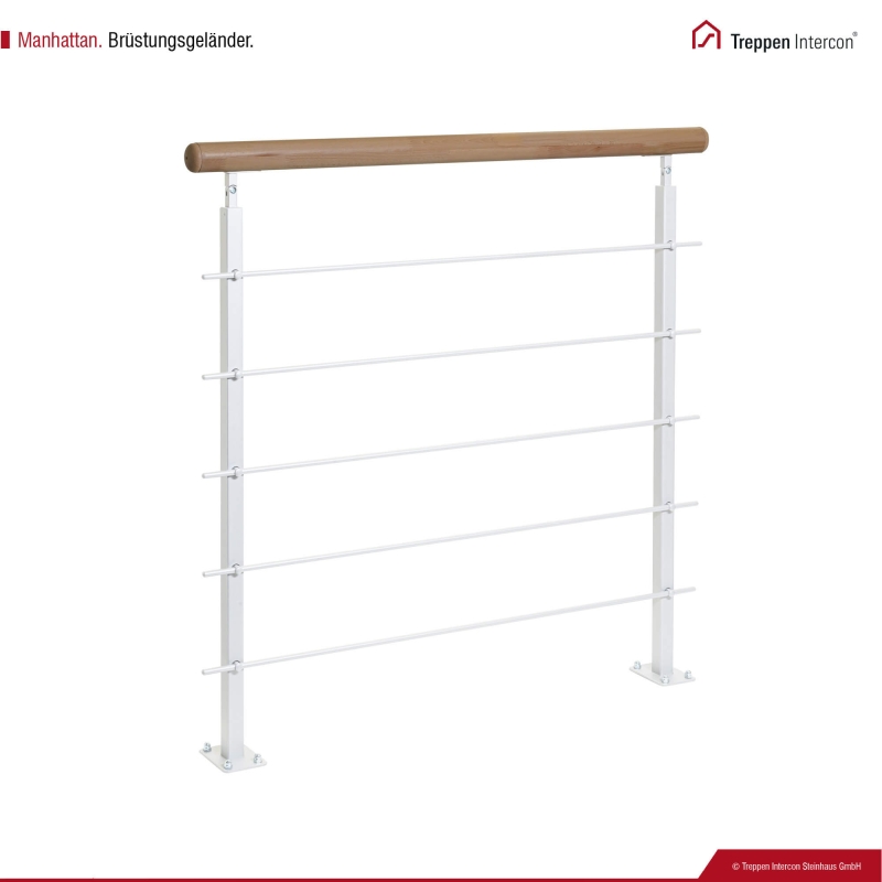 Brüstungsgeländer für Raumspartreppe Intercon® Manhattan