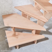 Vorschau: Holztreppe Intercon® Nizza | ¼ gewendelter Verlauf