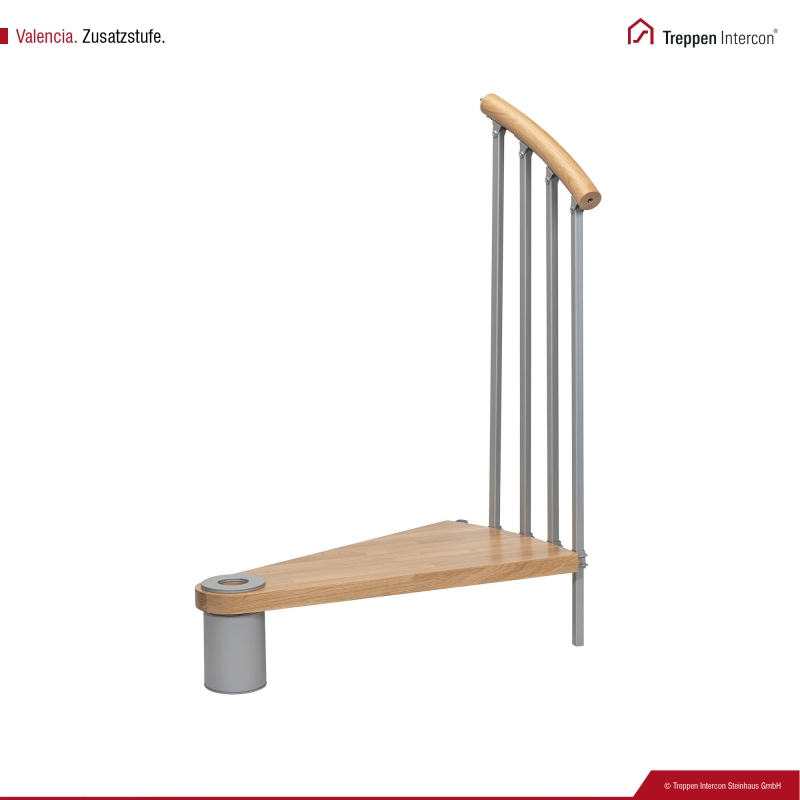 Zusatzstufe für die Spindeltreppe Intercon® Valencia