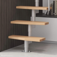 Vorschau: Raumspartreppe Intercon® Delta Premium