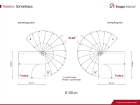 Vorschau: Spindeltreppe Intercon® Flamenco