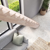Vorschau: Holztreppe Intercon® Nizza | gerader Verlauf