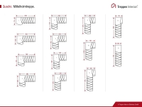 Vorschau: Mittelholmtreppe Intercon® Quadro | gewendelter Verlauf