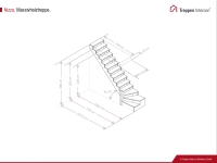 Vorschau: Holztreppe Intercon® Nizza | ¼ gewendelter Verlauf