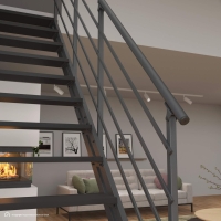 Vorschau: Raumspartreppe Intercon® Onyx
