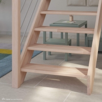 Vorschau: Massivholztreppe Intercon® Savoy | gerader Verlauf