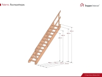 Vorschau: Raumspartreppe Intercon® Palermo