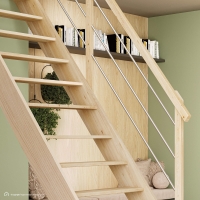Vorschau: Raumspartreppe Intercon® Palermo
