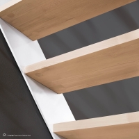 Vorschau: Lasergeschnittene Wangentreppe Intercon® Toronto | gerader Verlauf